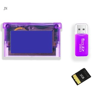 Jn อะแดปเตอร์การ์ด SD-Flash 2GB ขนาดเล็ก พร้อมแฟลชไดรฟ์ USB สําหรับ GBA-SP GBM IDS NDS-ND