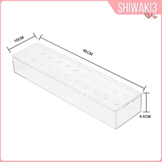 [Shiwaki3] แจกันดอกไม้อะคริลิค ทรงสี่เหลี่ยมผืนผ้า สําหรับถ่ายภาพ ตั้งโต๊ะ