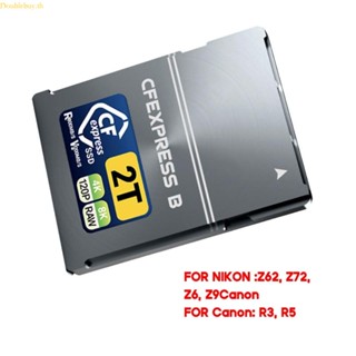 Doublebuy อะแดปเตอร์การ์ด CFexpress B สําหรับกล้อง CFexpress Type B เป็น NVME 2230 SSD Z6 Z7 Z9 D5 D500 D6 R3