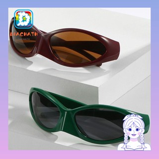 Diachath แว่นตากันแดด สีเงิน UV400 สําหรับเล่นกีฬา