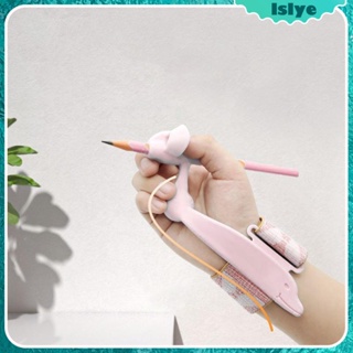 [Lslye] ที่จับดินสอ ป้องกันตะขอ ข้อมือ แก้ไข เครื่องมือฝึกเขียน อุปกรณ์ดินสอ จัดท่าทาง การฝึกแก้ไข การเขียน สําหรับเด็ก