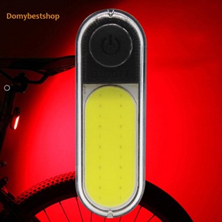 [Domybestshop.th] - ไฟท้ายจักรยาน LED COB 300LM ขนาดเล็ก สําหรับรถจักรยาน