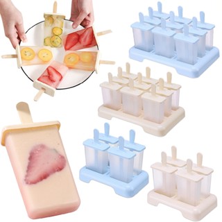 New Ice Lolly Cream Maker Mold DIY Popsicle Mould Frozen Yogurt Icebox