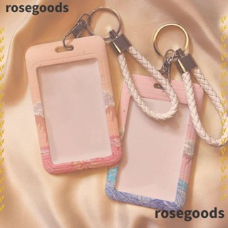 Rosegoods1 ที่ใส่บัตรเครดิต ที่ใส่นามบัตร พลาสติก น่ารัก รถบัส นักเรียน