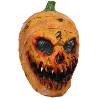 Crazy Scary Pumpkin Halloween Horror Costume Props Huanted House Decoration