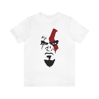 เสื้อยืด ลาย Kratos God Of War