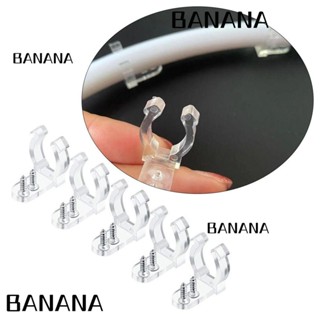 Banana1 คลิปหัวเข็มขัดเชื่อมต่อสายไฟ LED PP ใส กันน้ํา สําหรับเชื่อม 2 ชุด 50 ชิ้น