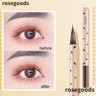 Rosegoods1 อายไลเนอร์ เนื้อลิขวิด ติดทนนาน ใช้ง่าย ไม่เวียนหัว