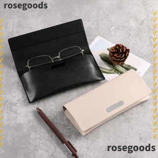 Rosegoods1 กล่องเก็บแว่นตา แบบหนัง แฟชั่นสไตล์เรโทร