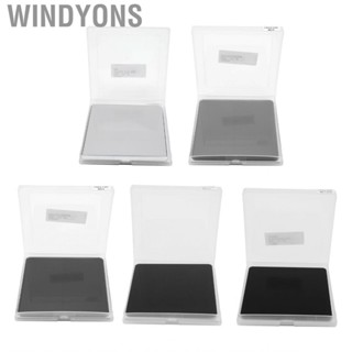 Windyons 100x100mm Square ND Filter  100mm HD Optical Glass Grinding Processing for Photography