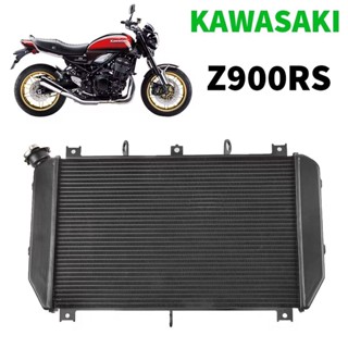 ระบบถังเก็บน้ําหล่อเย็นเครื่องยนต์ สีดํา สําหรับรถจักรยานยนต์ Kawasaki Z900RS 2017-2023