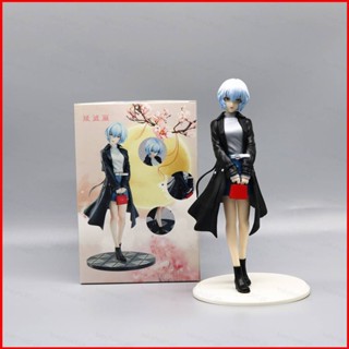 โมเดลฟิกเกอร์ EVA Ayanami Rei Action Figure สีดํา ของเล่นสําหรับเด็ก เก็บสะสม