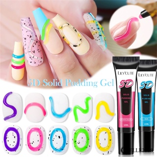 Lilycute Transparent Gel 5D Candy Color Dip UV LED Gel Macaron Gel Bright Nail Gel Nail Gel Decorative Gel 【elle20181_th】