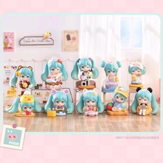 กล่องสุ่มโมเดล Hatsune Miku Dessert House Series model