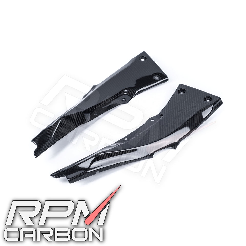 ซับเฟรม คาร์บอน Kawasaki ZX-10R ZX10 ZX10R Carbon Fiber Subframe Covers Protectors