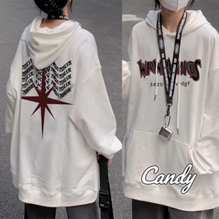 Candy Kids  เสื้อผ้าผู้ญิง แขนยาว เสื้อฮู้ด คลุมหญิง สไตล์เกาหลี แฟชั่น  คุณภาพสูง สวย ทันสมัย Stylish A28J16X 36Z230909