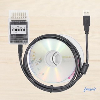 เครื่องมือวิเคราะห์สแกนเนอร์รถยนต์ Mitsubishi full Openport 2.0 ECU Flash 32 Bit Processor OBD2 USB 2.0 ECU [Francis.th]