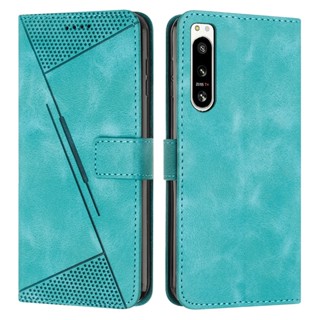 ใหม่ เคสโทรศัพท์มือถือหนัง PU ฝาพับ พร้อมช่องใส่บัตร กันกระแทก สําหรับ Sony Xperia 1 IV 10 IV 5 IV 2023 Sony10IV Xperia5IV Sony1IV