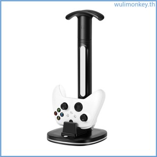 Wu แท่นชาร์จจอยสติ๊กไร้สาย USB พร้อมไฟแสดงสถานะ LED สําหรับ Xboxseries X S Han