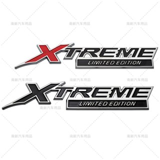 โลโก้รถ X-TREME Toyota Toyota Land Cruiser โลโก้ด้านข้าง Land Cruiser รุ่นดูไบ ป้าย XTREME อุปกรณ์ตกแต่งโลโก้