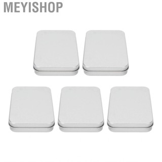 Meyishop Slide Top Tin Containers  Empty Sliding Easy Carry for  Gift