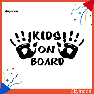 Skym* สติกเกอร์สะท้อนแสง ลายมือน่ารัก สําหรับติดตกแต่งรถยนต์