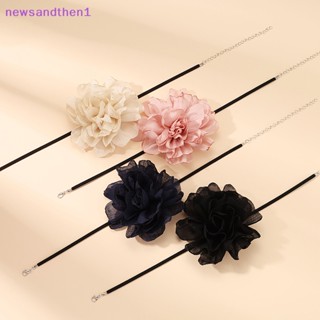 Newsandthen1 สร้อยคอโซ่ ลายดอกไม้ สไตล์เกาหลี คลาสสิก ละเอียดอ่อน สวยหรู วินเทจ เสน่ห์ สร้อยคอ โรแมนติก อินเทรนด์ เครื่องประดับ ดี