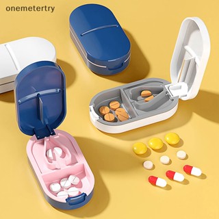 Onem 2 In 1 กล่องเก็บยา แบบแบ่งช่อง ขนาดเล็ก สําหรับดูแลสุขภาพ