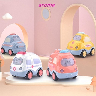 Aroma Taxi โมเดลรถแท็กซี่ รถดับเพลิง ของเล่นเสริมการเรียนรู้เด็ก