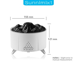 [Sunnimix1] เครื่องทําความชื้นจําลอง รูปเปลวไฟ สําหรับตกแต่งบ้าน ห้องรับประทานอาหาร