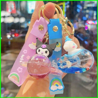 SANRIO พวงกุญแจ จี้ตุ๊กตาเครื่องบิน My Melody Cinnamon Hello Kitty Kawaii ของเล่นสําหรับเด็ก MY3