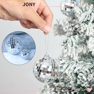 Jy1 ลูกบอลแก้วสะท้อนแสง DIY สําหรับตกแต่งบ้าน ต้นคริสต์มาส