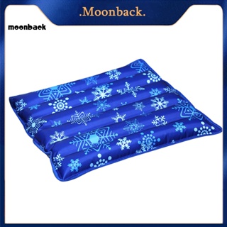 &lt;moonback&gt; หมอนรองนั่ง พิมพ์ลายเกล็ดหิมะ สําหรับตกแต่งบ้าน รถยนต์