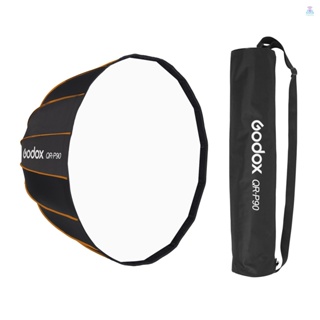 [T&amp;L]Godox ซอฟท์บ็อกซ์พาราโบลา 90 ซม. พร้อมกระเป๋าถือ สําหรับถ่ายภาพสตูดิโอ