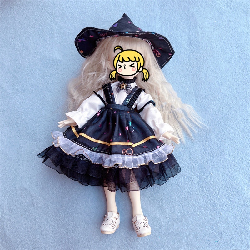 ใหม่ เสื้อผ้าตุ๊กตาเด็กทารก 28 ซม. สําหรับ 1/6 Bjd Dress Up อุปกรณ์เสริม กระโปรงโลลิต้า ของเล่น สําหรับเด็กผู้หญิง