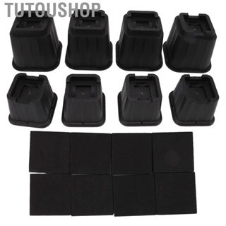 Tutoushop Furniture Riser 3in 5in 8in Heavy Duty Plastic Bed Rise Lift Block For Chair US