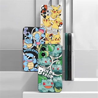 Hostr เคสโทรศัพท์ซิลิโคน แบบนิ่ม ลายการ์ตูนปิกาจู Squirtle Bulbasaur สําหรับ Samsung A14 A04E A04S A04 A13 A03 A03S A23 A22 A20 A30 A12 A02S A11 A51 A71 A30 A50 A52 A20S A10S M12