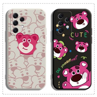 เคส Samsung A32 A73 A53 A33 A23 A13 A04S A72 A52 A52S A42 M42 A22 M22 M32 A12 M12 4G 5G โทรศัพท์มือถือแบบนิ่ม ลาย Lotso สีดํา สีขาว สําหรับ