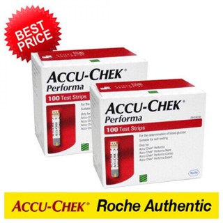 Accu Chek Accuchek Performa 200 Test Strips (Exp:สิงหาคม 31, 2024)