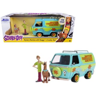 โมเดลรถยนต์ JADA 1:24 Scooby The Mystery Machine Collector Edition ของเล่นสําหรับเด็ก