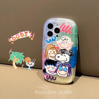 เคสโทรศัพท์มือถือ แบบนิ่ม ลายสนูปปี้ สําหรับ Apple Iphone 12 11 14promax xs xr 13 7plus 8