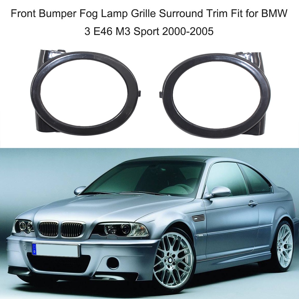 ฝาครอบไฟตัดหมอกกันชนหน้า แบบเปลี่ยน สําหรับ BMW 3 E46 M3 Sport 2000-2005