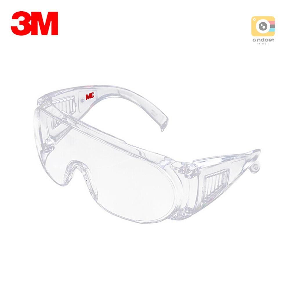 3m 1611HC แว่นตานิรภัย มืออาชีพ แว่นตาป้องกันรังสียูวี ป้องกันฝุ่น กันลม เคลือบหมอก สวมใส่ตา พร้อมเลนส์ใส สําหรับการป้องกันดวงตา