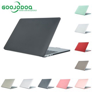 GOOJODOQ ปลอก mac book A1932 A2179 ปกแข็งสำหรับ ipad คอมพิวเตอร์โน้ตบุ๊คกรณี ​​Pro M1 13 Air 13