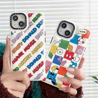 เคสโทรศัพท์มือถือ ลายมิกกี้เมาส์น่ารัก หรูหรา สําหรับ Apple IPhone 14 13 12 Pro MAX 11 X XS XR