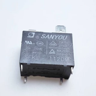 รีเลย์แผงวงจรแอร์ SFK-112DM 20A 4ขา เพื่อใช้งานซ่อมอุปกรณ์ไฟฟ้าต่างๆ