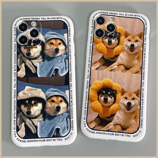 FOR IPHONE 6 6S 7 8 14 PLUS X XS XR 11 12 13 MINI MAX PRO Dogs TPU soft case