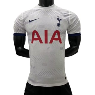 เสื้อกีฬาแขนสั้น ลายทีมชาติฟุตบอล Tottenham Hotspur 23-24 ชุดเหย้า แห้งเร็ว AAA สําหรับผู้ชาย ไซซ์ S-XXL