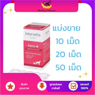 Dr.Choice Ferro-B  อาหารเสริมบำรุงเลือด แบ่งขาย 10,20,50เม็ด หมดอายุ10/2024