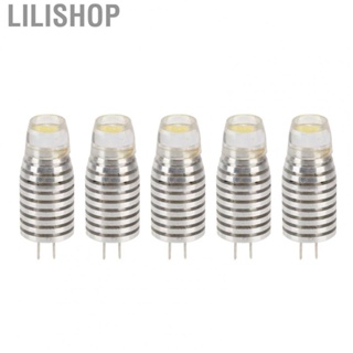 Lilishop 5Pcs  Light Bulb Lamp Bulb 12V 1W Energy Saving Spotlight Bi Pin Base
